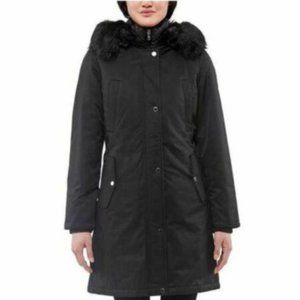 1 Madison Womens Faux Fur Trimmed Hood Parka Olive XL 1 Madison Women's Outerwear OME425731-LT 1 Madison Womens Faux Fur Trimmed Hood Parka Olive XL 1 Madison Women's Outerwear OME425731-LT